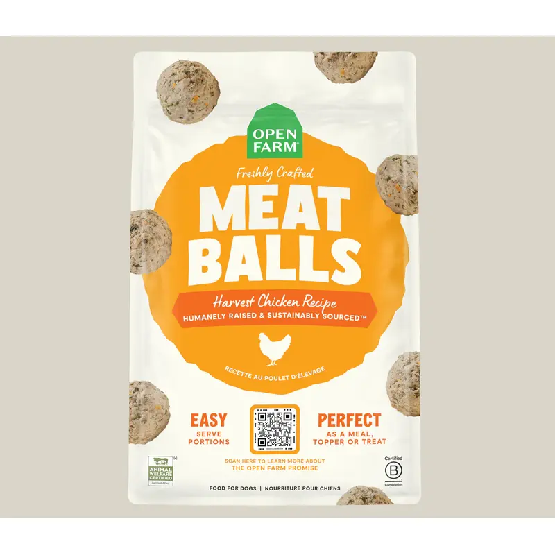 Open Farm Harvest Chicken Homestyle Meatballs