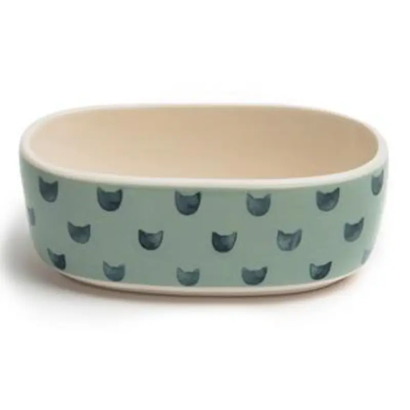 Park Life Designs Monty Oval Cat Dish 2 Cup
