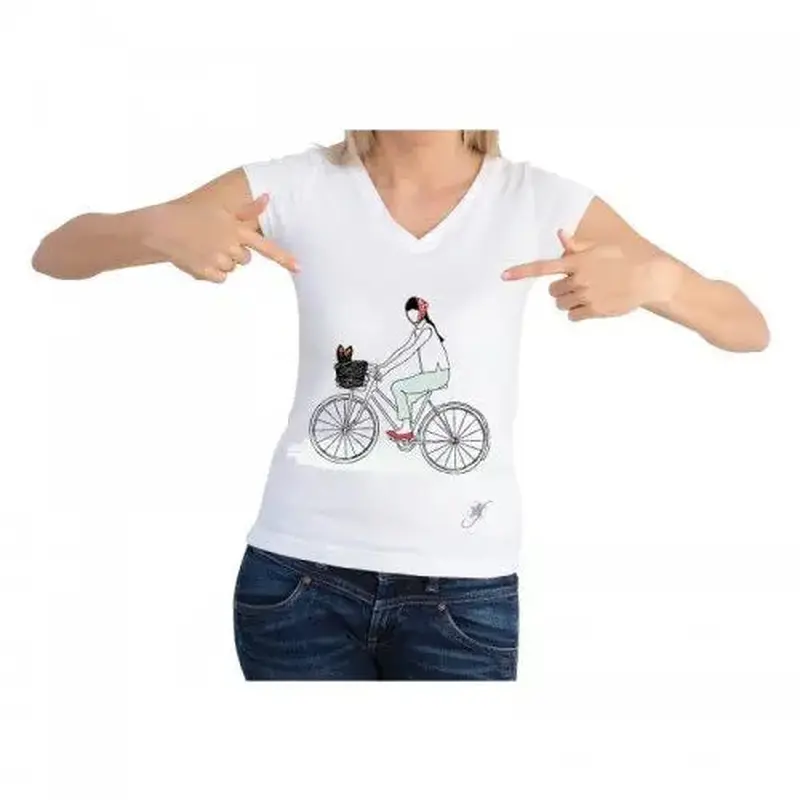 Dog On A Bike Shirt By Dog Fashion Living