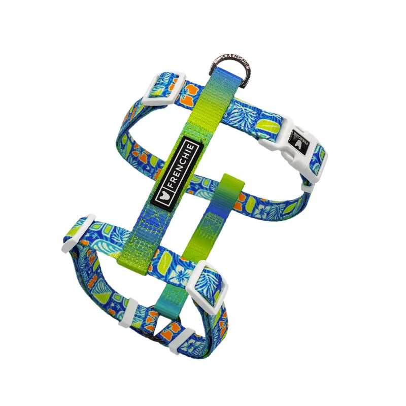 Frenchie Strap Harness - Waikiki