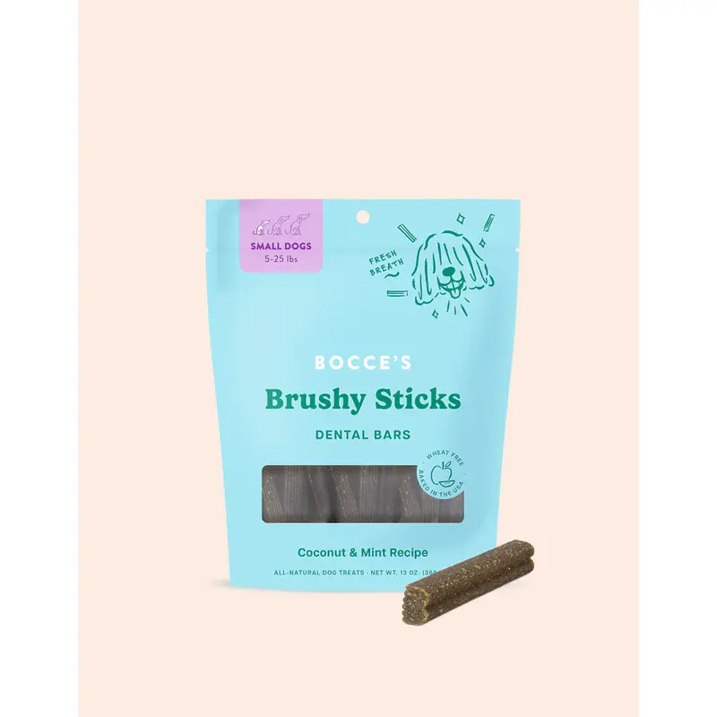 Bocces Brushy Stick for Small Dogs (13oz)