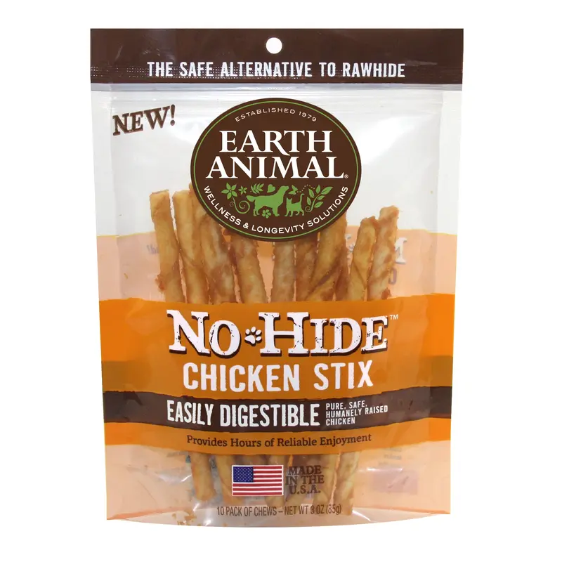 Earth Animal Chicken Stix 10 Pack 3oz