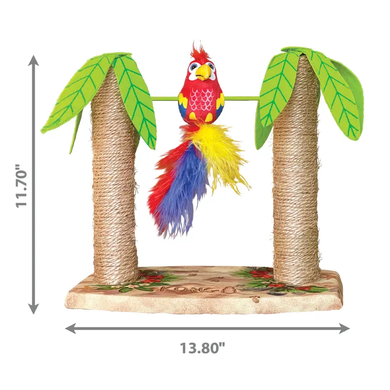 Kong Cat Toy Play Spaces Tiki Twirl