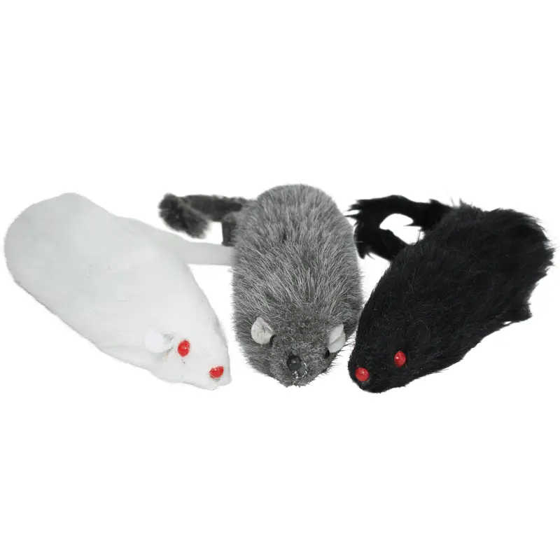 Multipet Cat Toy Long Mouse 5.5 Assorted
