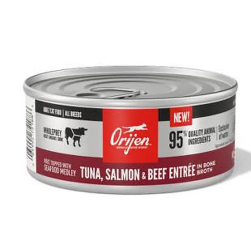 Orijen Cat Can Pate Tuna, Salmon & Beef