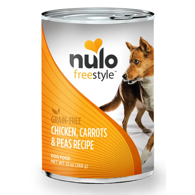 Nulo FreeStyle Grain Free Chicken, Carrots and Peas Recipe Canned Dog Food