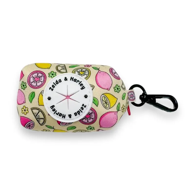 Pink Lemonade Waste Bag Holder