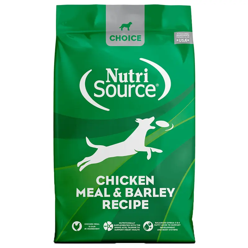 Nutrisource Choice Dry Dog Food - Chicken Meal & Barley - 30lb Bag