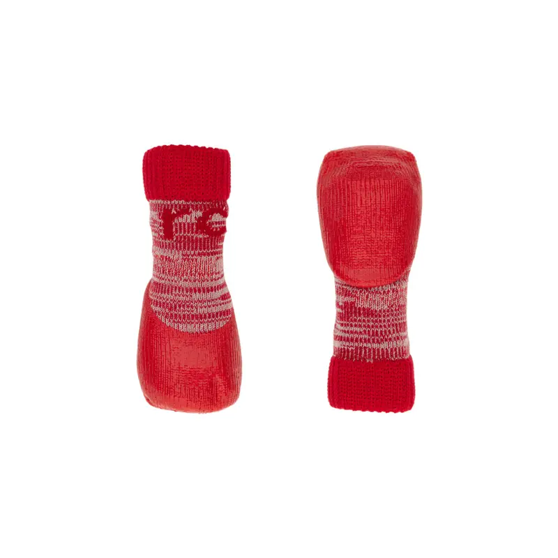RC PETS Dog Sporty PAWks, Red Heather, L, 2 1/2"x5 1/2"