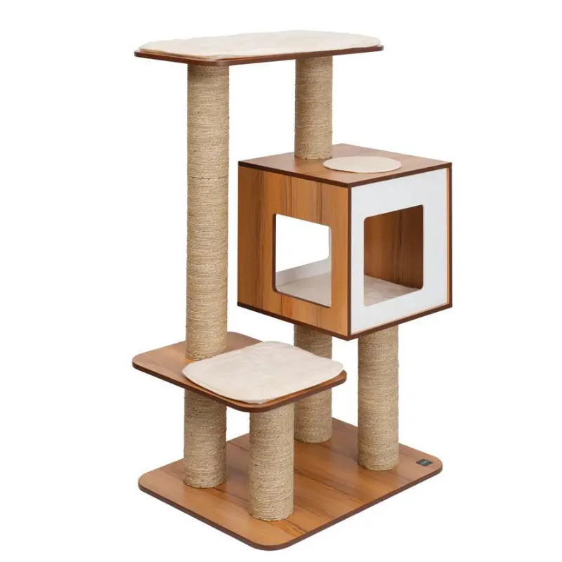 Catit Vesper High Base Giant - Walnut