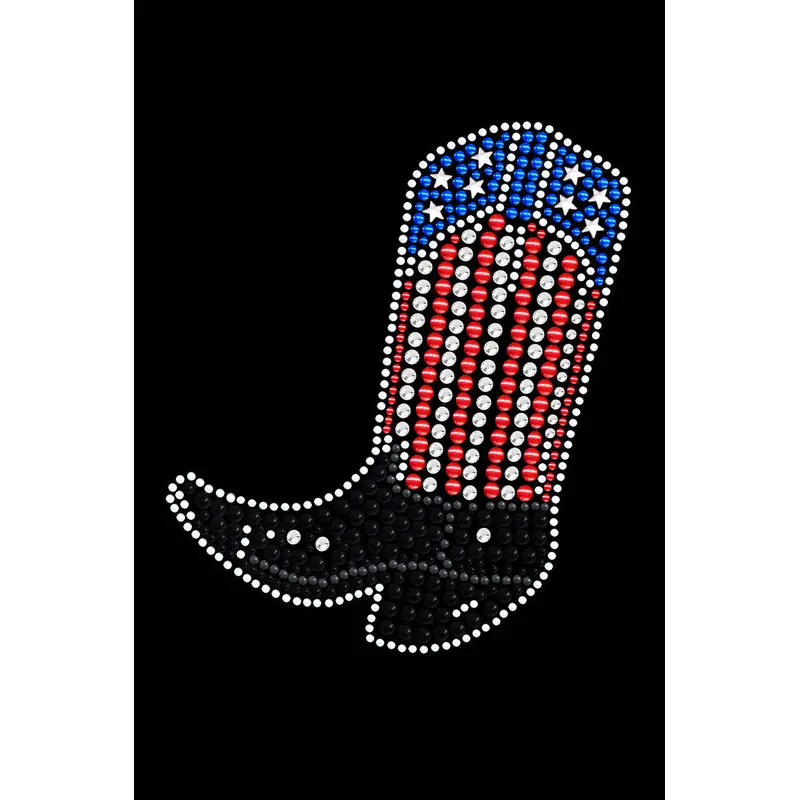 Boot (Red, White, & Blue) - bandana