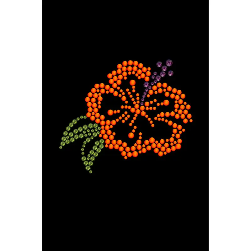 Orange Hibiscus - Bandanna