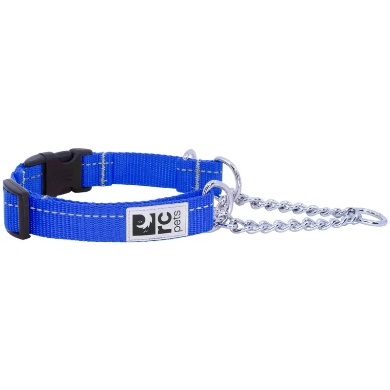 RC PETS Dog Primary Training Clip Collar, Royal Blue, S, 3/4"/ 11" - 14"