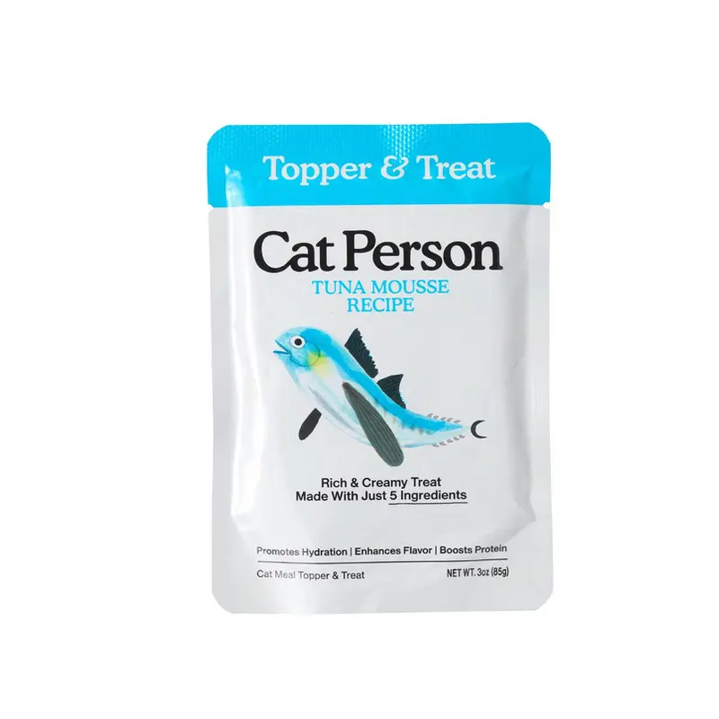 Cat Person Tuna Mousse Topper & Treat