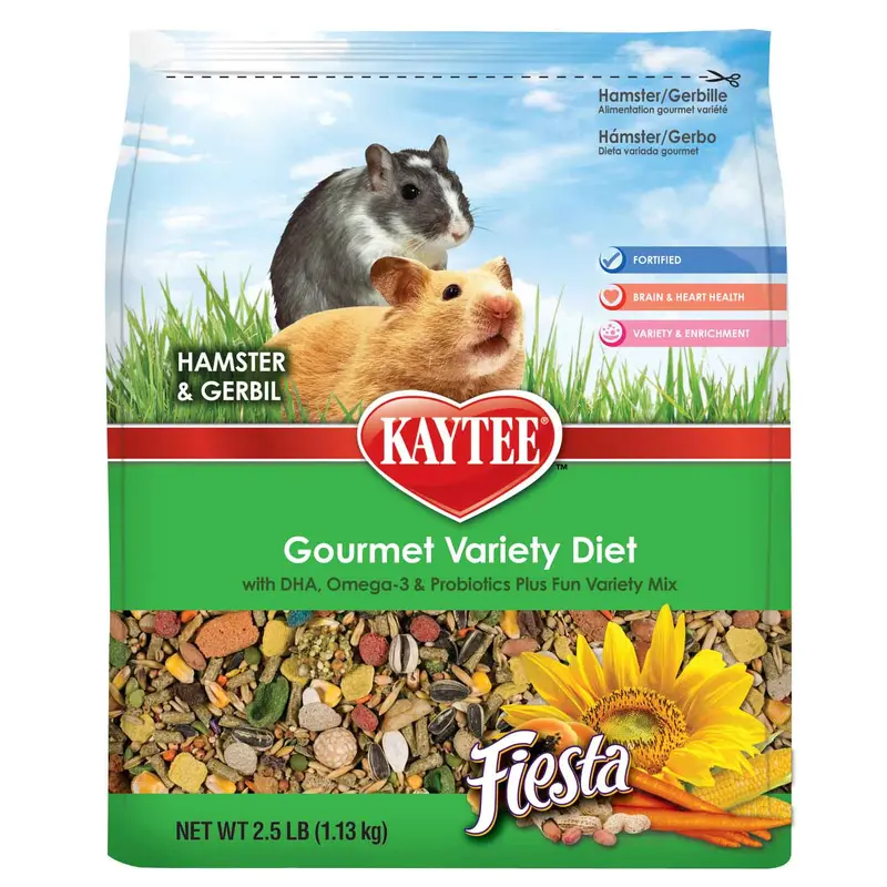 Kaytee Fiesta Hamster & Gerbil Food 2.5 Lbs