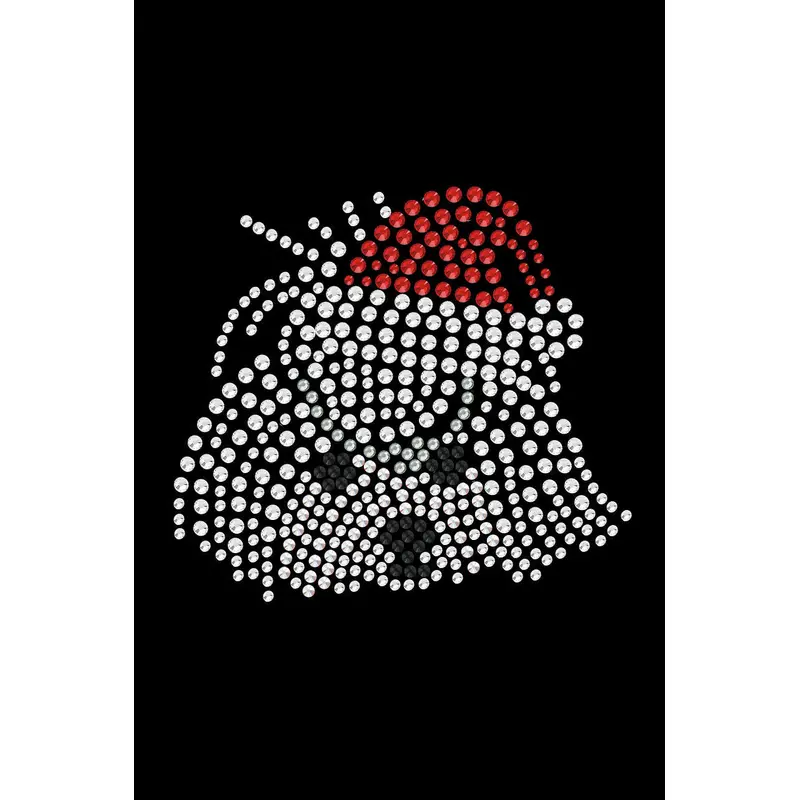 Maltese Face with Santa Hat - Custom Tutu