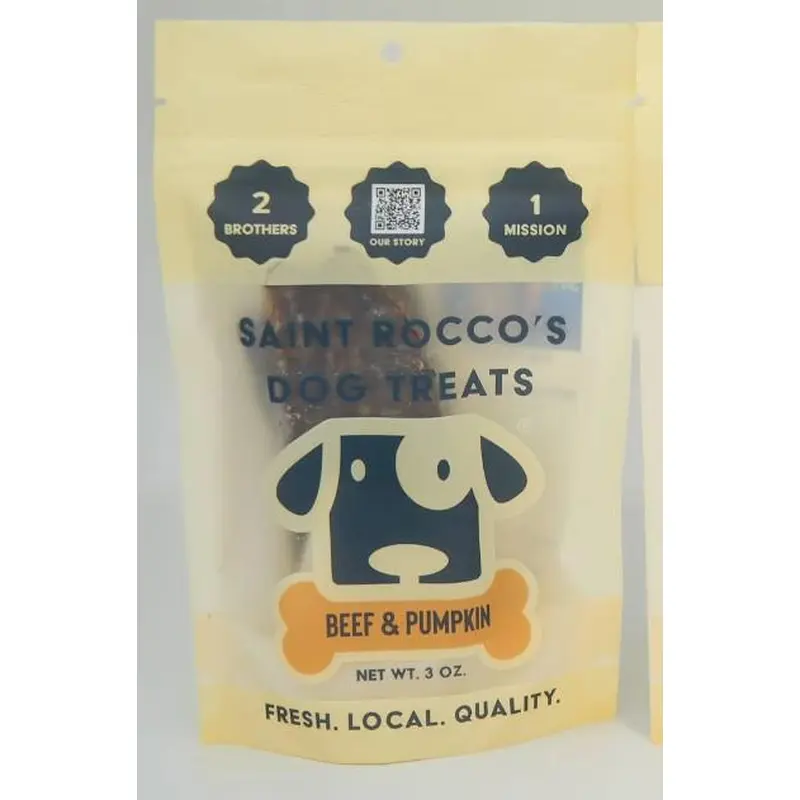 Saint Rocco's Treats Beef & Pumpkin
