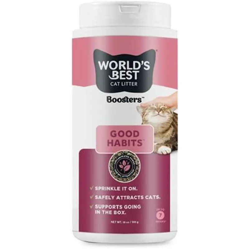 World's Best Good Habits Boosters Cat Litter Additive 18oz