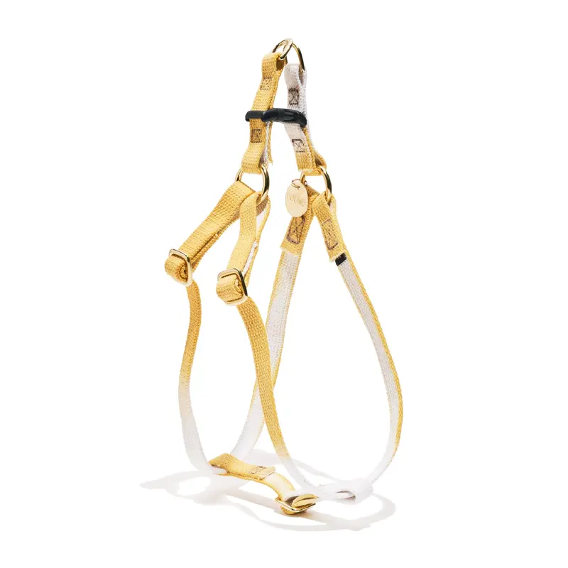 Butterscotch Cotton Rope Dog & Cat Harness  Handmade, Durable & Adjustable | Found My Animal