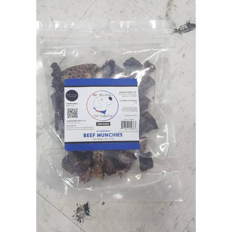 Mr. Mochas Beef Munchies
