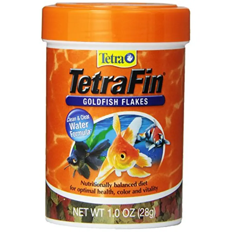 Tetra Goldfish Vitamin C Enriched Flakes Fish Food  1 oz