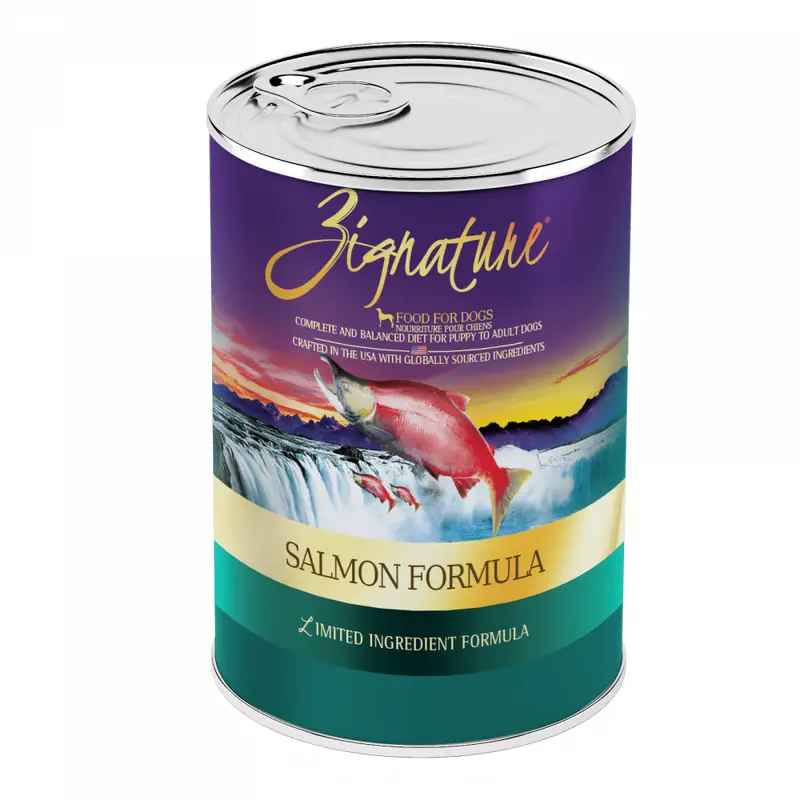 Zignature Grain Free Salmon Limited Ingredient Formula Canned Dog Food