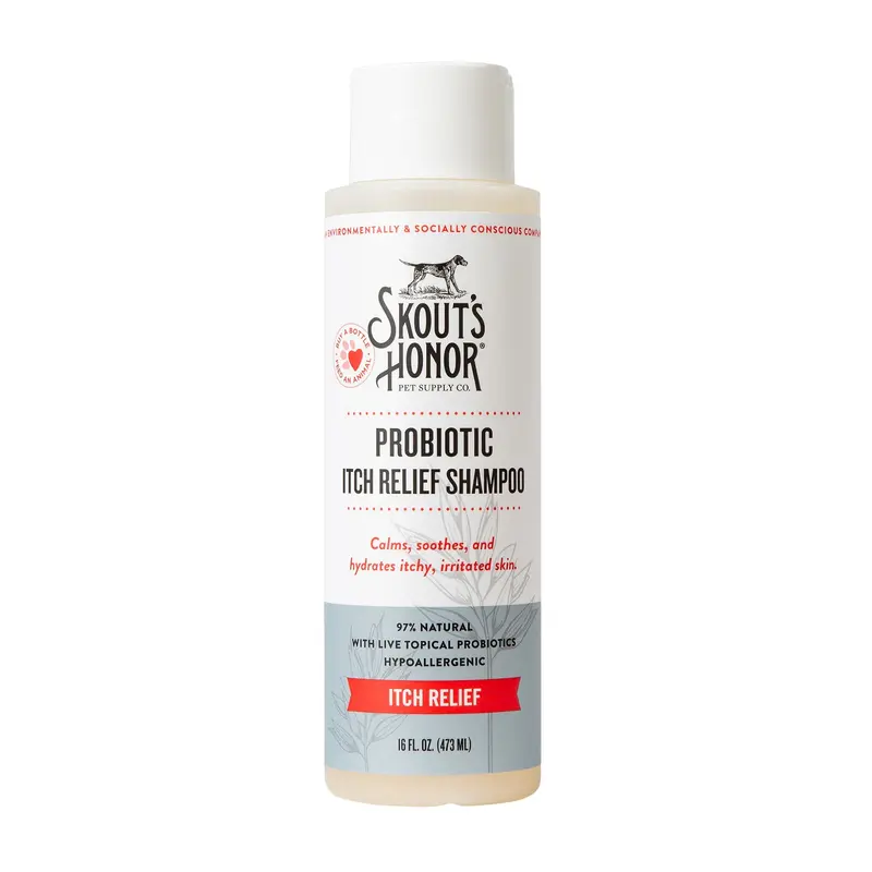 Skout's Honor Probiotic Itch Relief Shampoo for Dogs 16oz