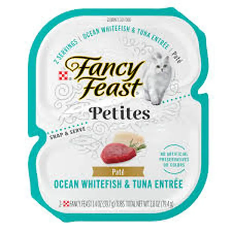 Fancy Feast Petites Oceanfish & Tuna Pate Wet Cat Food (2.8oz)
