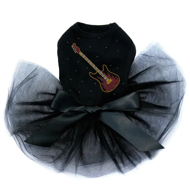 Guitar (Red & Gold) - Custom Tutu
