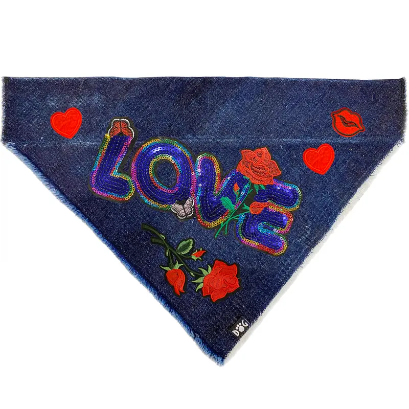 Love Denim Bandana