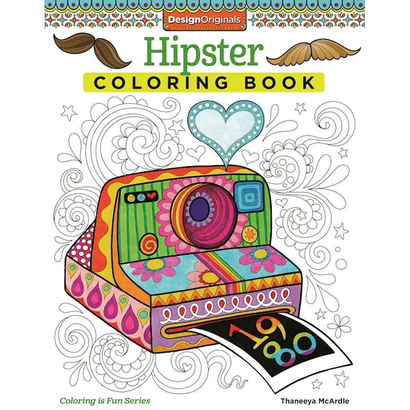 Hipster Coloring Book
