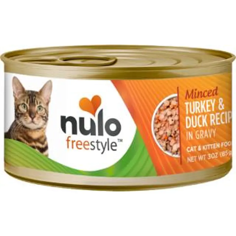 Nulo Cat Grain-Free Minced Turkey & Duck in Gravy