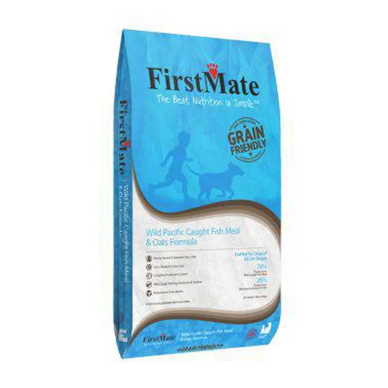 FirstMate Grain Friendly Wild Pacific Caught Fish & Oats Formula Dog Food