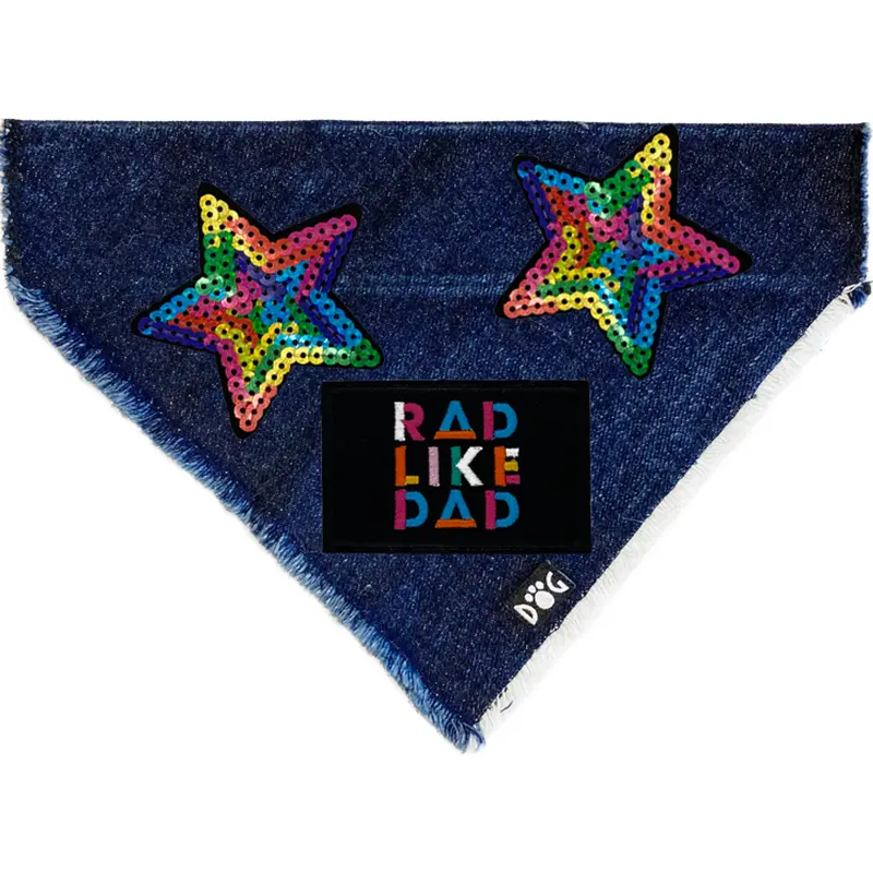 Rad like Dad Denim Bandana