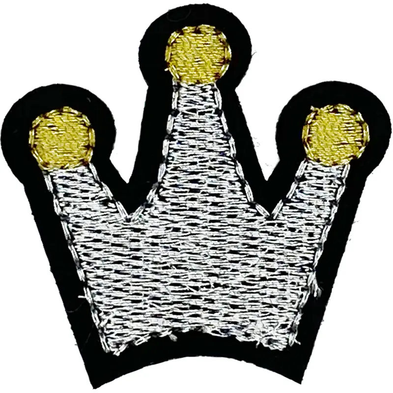 Crown (Gold & Silver) - Patch