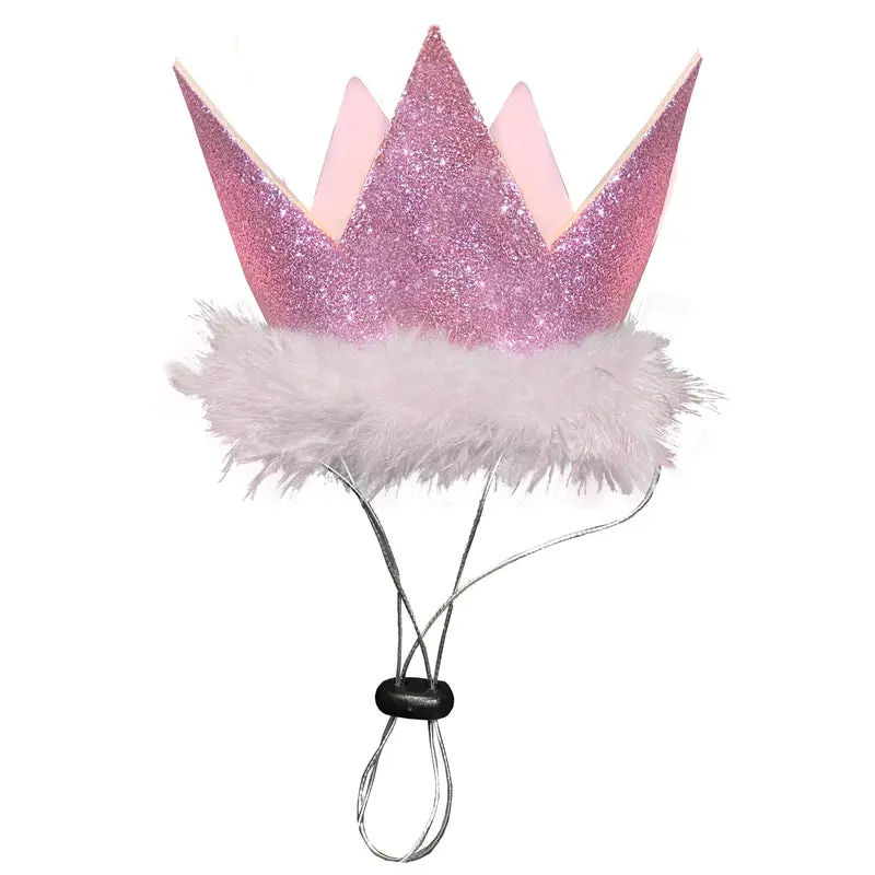 Huxley & Kent Party Crown Large Pink