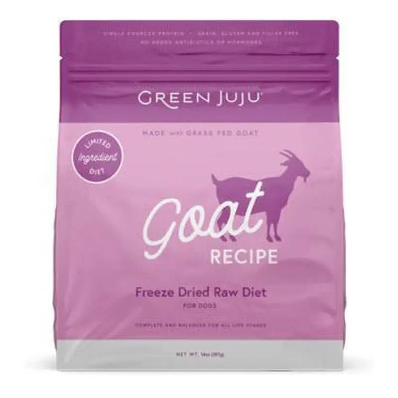 GREEN JUJU FD RAW DIET GOAT 14 OZ