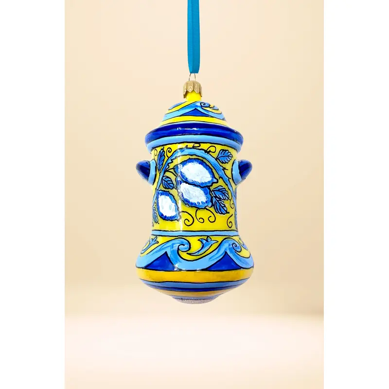 Greco Cookie Jar Polish Glass Ornament