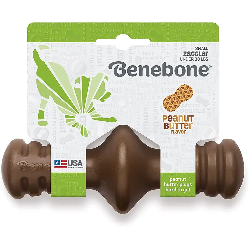 Benebone Dental Zaggler Peanut Butter Flavor
