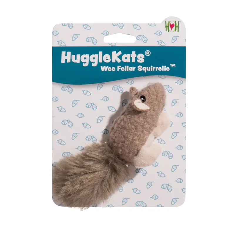HuggleKats Fellar Squirrelie Cat Toy