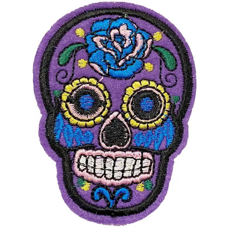 Sugar Skull (Purple) Patch