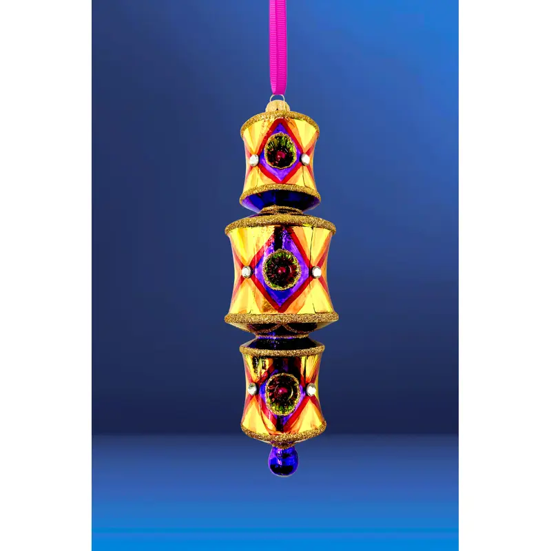 Bright Lights Dazzler Glass Ornament