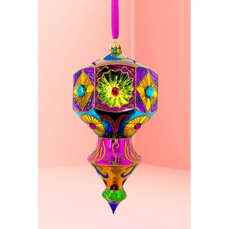 Carretto Prisma Glass Christmas Ornament