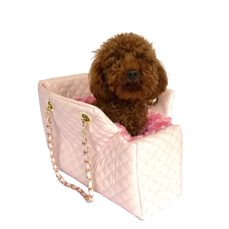 NEW Kate Quilted Carrier, Light Matte Pink
