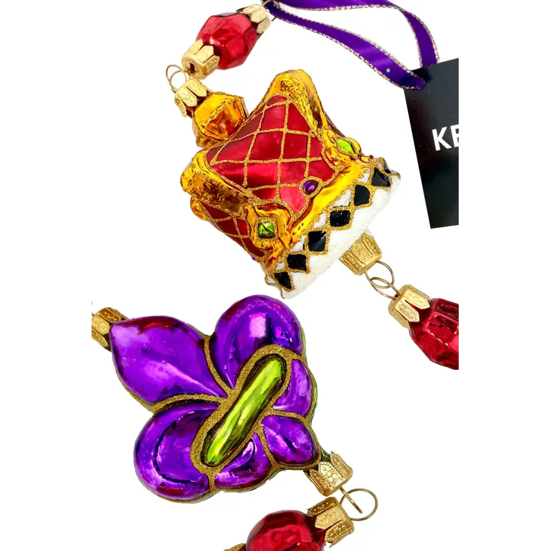 Nola Opulence Glass Tree Garland