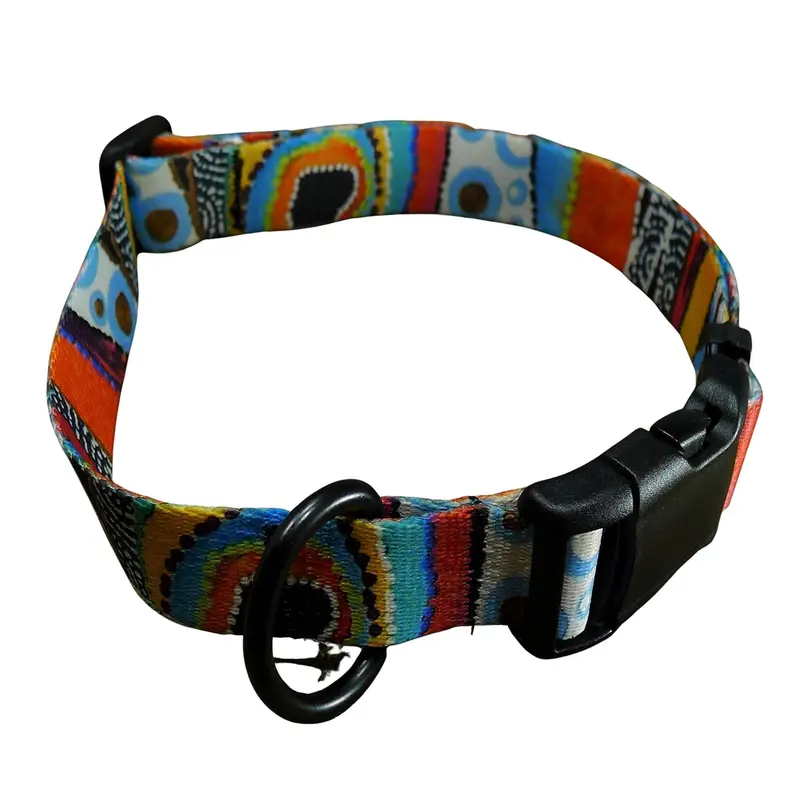MNT Straps Autumn Dog Collar Medium 12"-18"