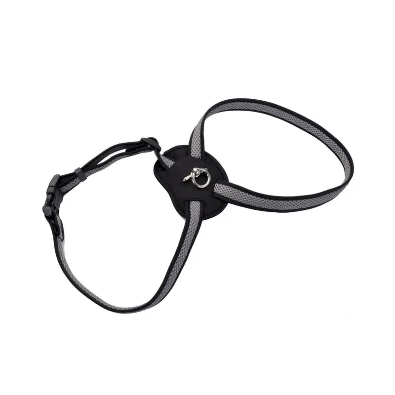 Size Right Gray Mesh Dog Harness Large