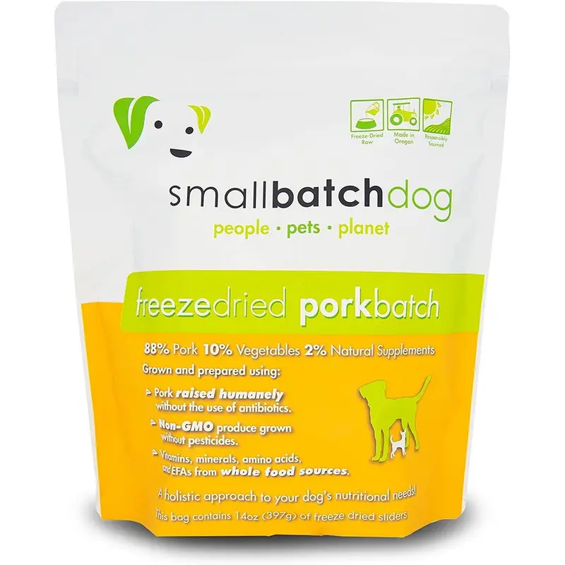 Smallbatch Freeze Dried Pork Sliders 14oz
