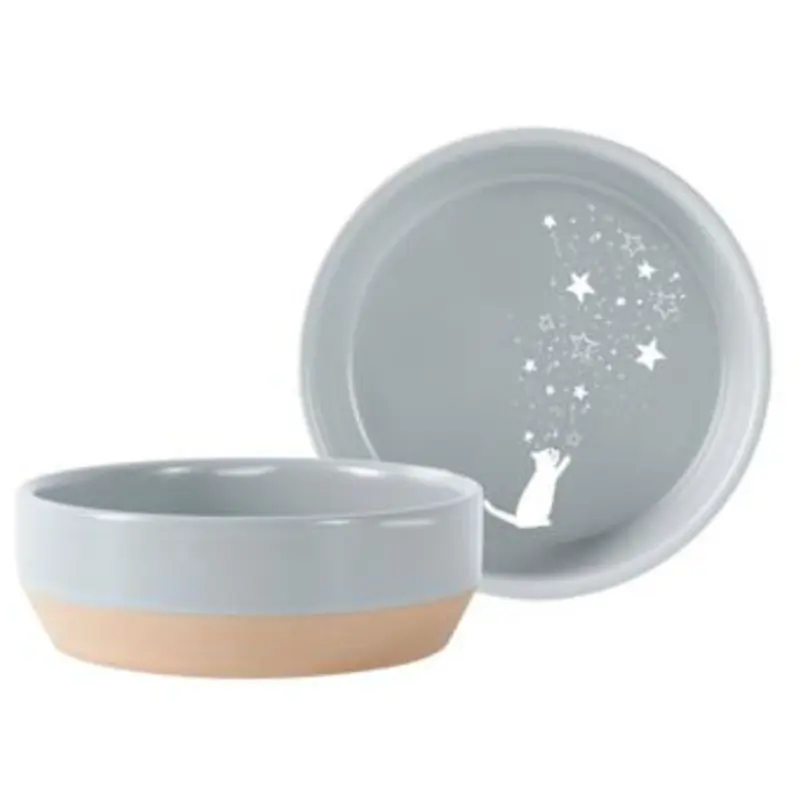 Fringe Celestial Cat Small Pet Bowl