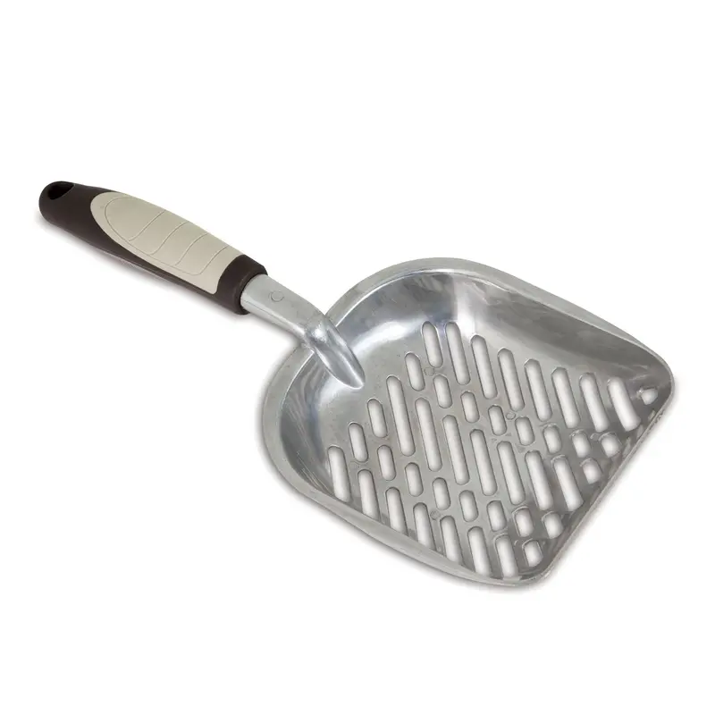 Petmate Cat Litter Scoop  Metal  Brown